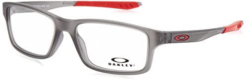 Oakley 0OY8002 Monturas de Gafas, Satin Grey Smoke, 48 para Hombre