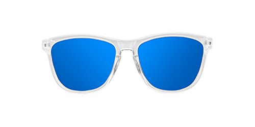 NORTHWEEK Kids Seabright - Gafas de Sol para Niño y Niña, Polarizadas, Translúcido/Azul