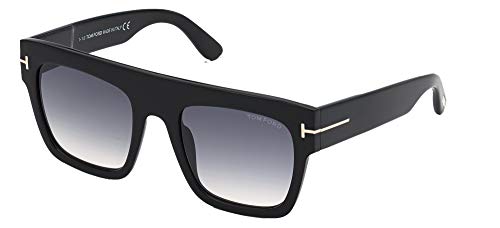 Tom Ford Gafas de Sol RENEE FT 0847 Shiny Black/Grey Shaded 52/21/140 mujer