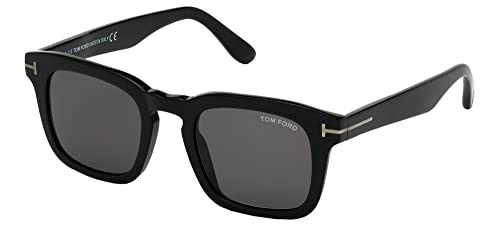 Tom Ford Gafas de Sol N DAX FT 0751-N Black/Smoke 50/22/145 unisex