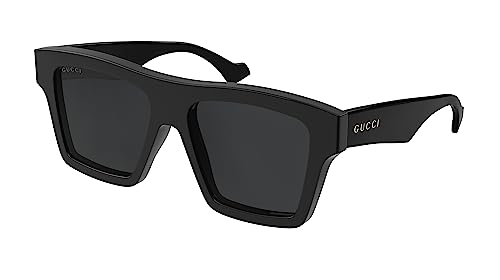 Gucci Gafas de Sol GG0962S Black/Grey 55/17/145 hombre