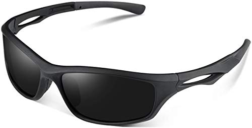 Skevic Gafas de Sol Hombre Mujer Polarizadas TR90 - Gafas Running, Gafas Ciclismo Hombre ideales para Deporte, Pesca, MTB, Esquí, Golf, Bicicleta, etc. Gafas de Sol Deportivas Protección 100% UV400