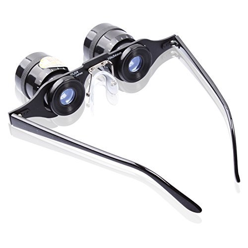 Nadalan gafas de pesca portátiles de alta definición Telescopio de binoculares sin manos ultraligeras para la observación al aire libre / conciertos en la ciudad