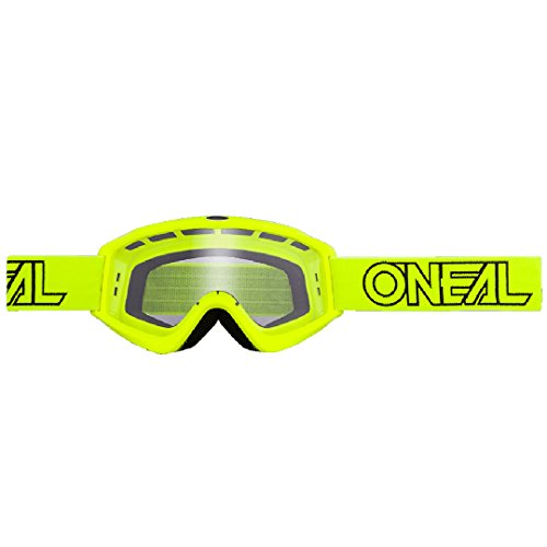 6030-112O - Oneal B-Zero Motocross Goggles Neon Yellow