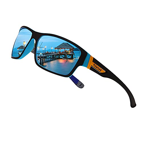 Long Keeper Gafas de Sol Polarizadas - Deportivas para Hombre Mujer para Running Pesca Conducer Ciclismo Protección UV400